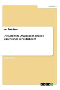 Lernende Organisation und die Widerstände der Mitarbeiter