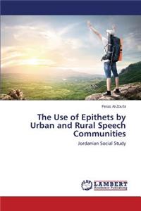 Use of Epithets by Urban and Rural Speech Communities