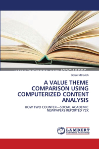 Value Theme Comparison Using Computerized Content Analysis