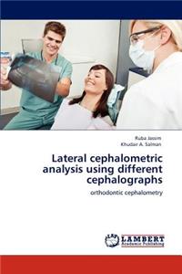 Lateral cephalometric analysis using different cephalographs