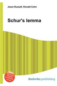 Schur's Lemma