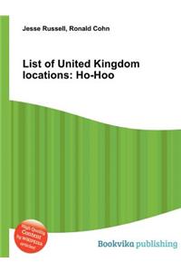 List of United Kingdom Locations