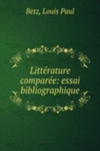 Litterature comparee