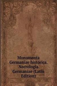 Monumenta Germaniae historica. Necrologia Germaniae (Latin Edition)