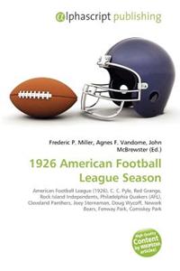 1926 American Football League Season