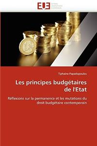 Les Principes Budg�taires de l'Etat