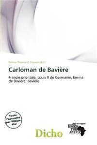 Carloman de Bavi Re