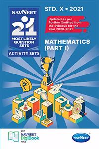 Navneet 21 Most Likely Question Sets - Mathematics 1 | Standard 10 | SSC | English Medium | Maharashtra State Board |