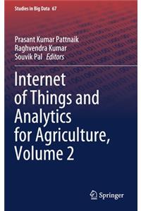 Internet of Things and Analytics for Agriculture, Volume 2