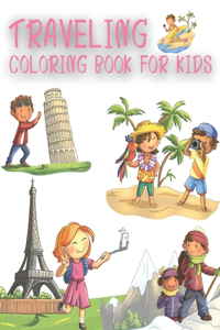 Traveling Coloring Book For Kids