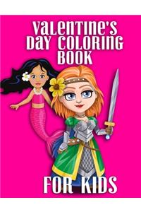 Valentine's Day Coloring Book For Kids