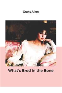 What's Bred in the Bone