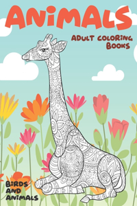 Adult Coloring Books Birds and Animals