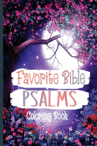 Favorite Bible Psalms Coloring Book