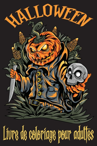 Halloween Livre de coloriage pour adultes