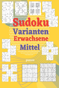 Sudoku Varianten Erwachsene Mittel
