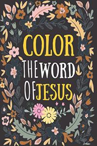 color the word of jesus