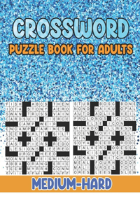 Crossword Puzzle Book For Adults Medium-Hard