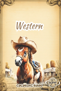 Western Coloring Book