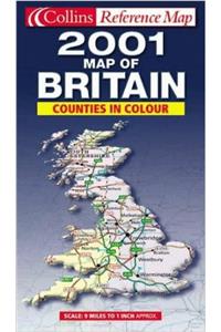 2001 Map of Britain