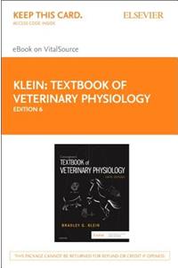 Textbook of Veterinary Physiology - Elsevier eBook on Vitalsource (Retail Access Card)