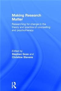 Making Research Matter