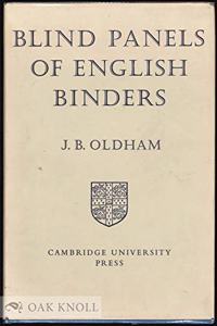 Blind Panels of English Binders