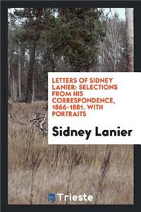 Letters of Sidney Lanier