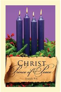 Advent Purple Sunday 4 Bulletin 2011, Regular (Package of 50)