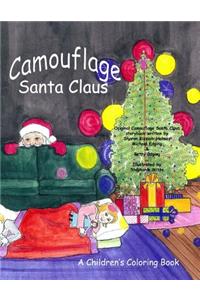 Camouflage Santa Claus Coloring Book