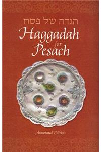 Haggadah for Pesach, English Annotated Edition 5' X 8'