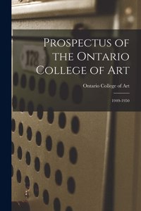 Prospectus of the Ontario College of Art