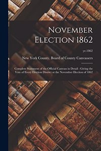 November Election 1862