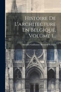 Histoire De L'architecture En Belgique, Volume 1...