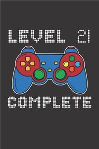 Level 21 Complete