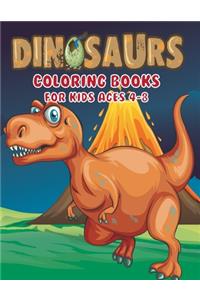 dinosaur coloring books for kids ages 4-8