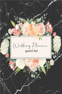 Wedding Planner guest list