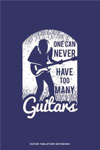 Guitar Tablature Notebook