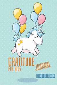 Gratitude journal for kids unicorn