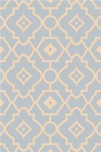 Morrocan Design College Ruled Notebook