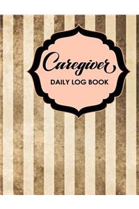 Caregiver Daily Log Book