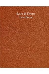 Lost & Found Log Book