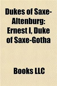 Dukes of Saxe-Altenburg
