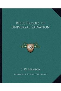 Bible Proofs of Universal Salvation