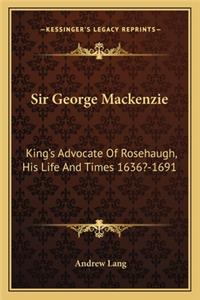 Sir George Mackenzie
