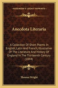 Anecdota Literaria