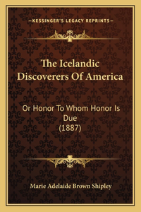 The Icelandic Discoverers Of America
