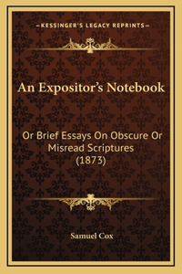 An Expositor's Notebook