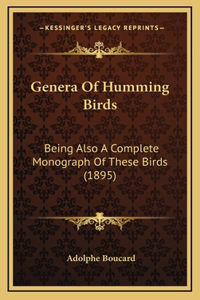 Genera Of Humming Birds