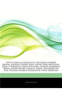 Articles on South African Geologists, Including